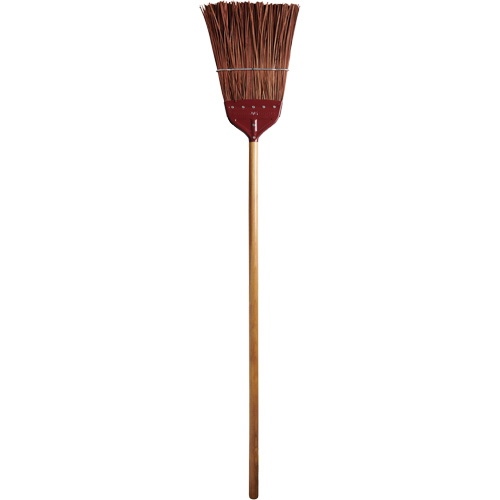 Upright Fire Broom, 54" Long Seaboard Timber Mart