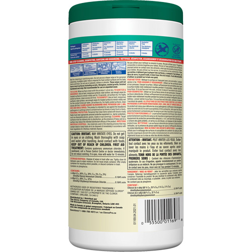 Disinfecting Wipes, 75 Count Seaboard Timber Mart