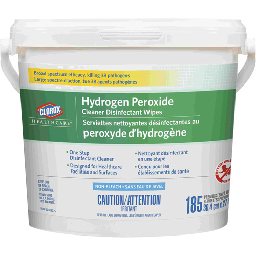 Healthcare&reg; Hydrogen Peroxide Cleaner Disinfecting Wipes, 185 Count Seaboard Timber Mart