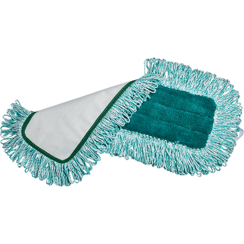 Dry Pad with Fringe, Hook and Loop Style, Microfibre/Polyester, 36" L x 5-3/4" W Seaboard Timber Mart