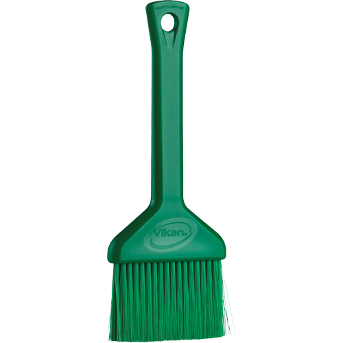 Pinceau &agrave; p&acirc;tisserie 3", Soies Doux, Longueur de 7-3/4", Vert Seaboard Timber Mart