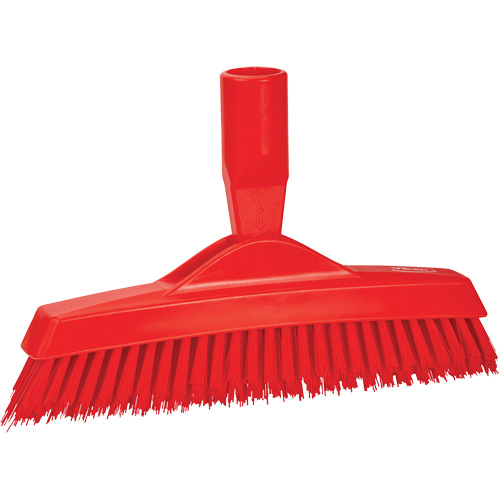 Grout Brush, Stiff Bristles, 9-1/4" Long, Red Seaboard Timber Mart