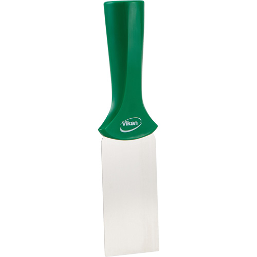 Handle-Mounted Stainless Steel Scraper, Green, 2" W x 8" L Seaboard Timber Mart