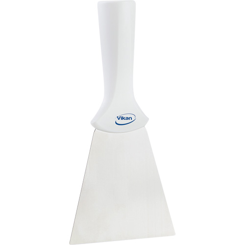 Handle-Mounted Stainless Steel Scraper, White, 4" W x 8" L Seaboard Timber Mart