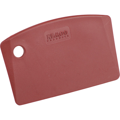 Metal Detectable Mini Bench Scraper, Red, 5-1/4" W x 3-2/5" L Seaboard Timber Mart