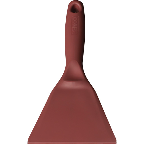 Large Metal Detectable Scraper, Red, 4-1/4" W x 10" L Seaboard Timber Mart