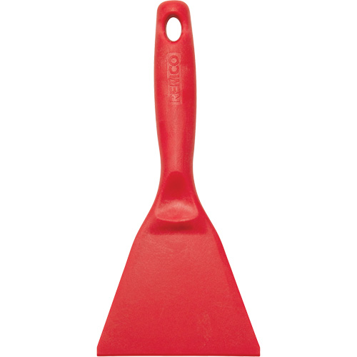 High Temperature Large Hand Scraper, Red, 4-1/4" W x 9-3/8" L Seaboard Timber Mart