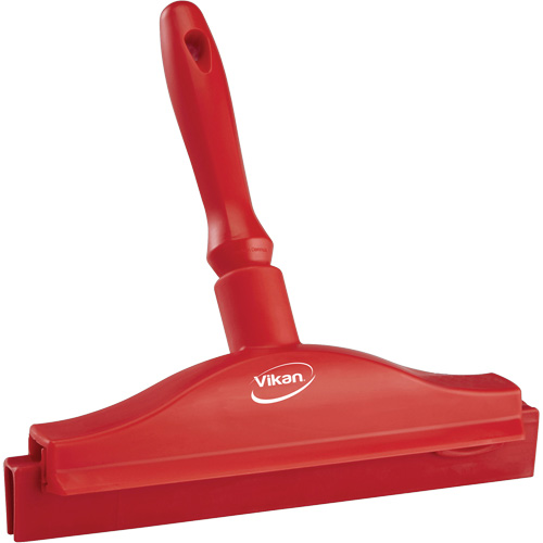 Double Blade Ultra Hygiene Squeegee, 10", Red Seaboard Timber Mart