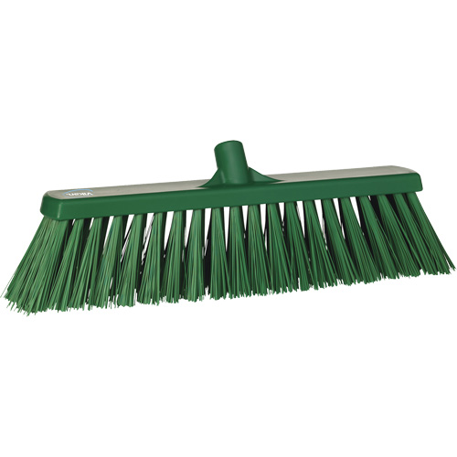 Balai-brosse robuste, Crins Ferme, 20", Polyester, Vert Seaboard Timber Mart