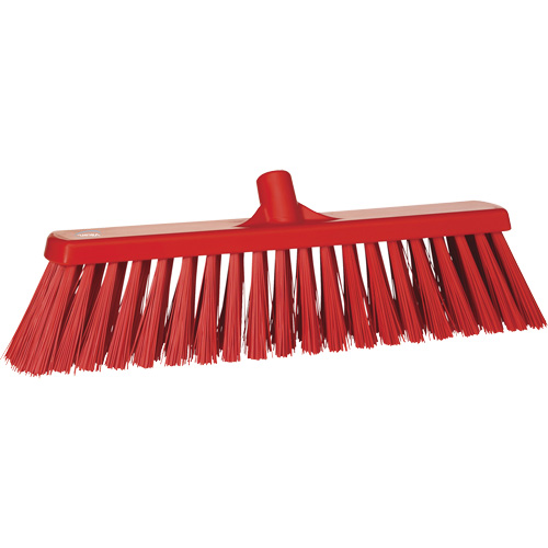 Balai-brosse robuste, Crins Ferme, 20", Polyester, Rouge Seaboard Timber Mart