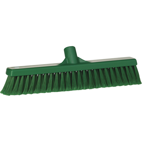 Balai-brosse pour particules fines, Crins Fin/&agrave; bout ouvrant, 16-1/4", Polypropyl&egrave;ne, Vert Seaboard Timber Mart