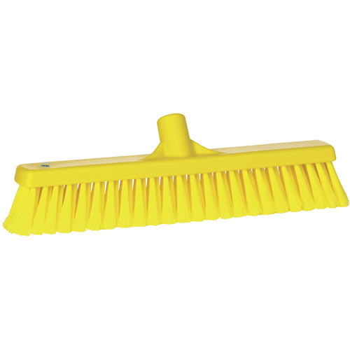 Balai-brosse pour particules fines, Crins Fin/&agrave; bout ouvrant, 16-1/4", Polypropyl&egrave;ne, Jaune Seaboard Timber Mart