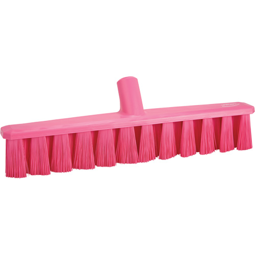 UST Push Broom, Medium Bristles, 15-1/4", Polyester, Pink Seaboard Timber Mart