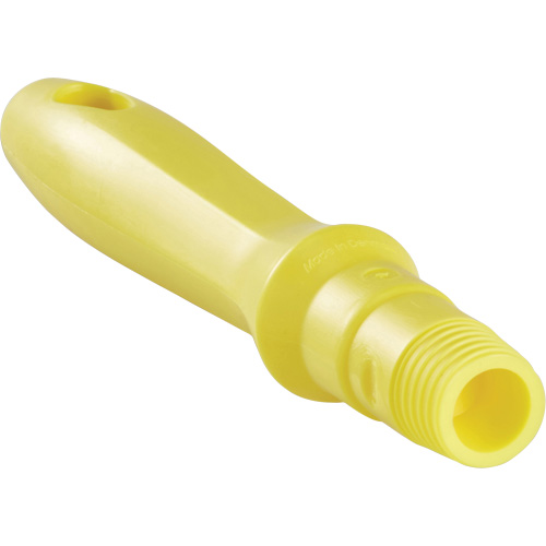 Mini Handle, Brush/Pad Holder/Scraper/Squeegee, Yellow, Standard, 6-1/4" L Seaboard Timber Mart