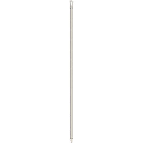 Ultra Hygiene Handle, Broom/Brush/Pad Holder/Scraper/Squeegee, White, Ergonomic, 67" L Seaboard Timber Mart