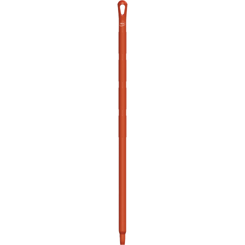 Ultra Hygiene Handle, Broom/Brush/Pad Holder/Scraper/Squeegee, Red, Standard, 40" L Seaboard Timber Mart