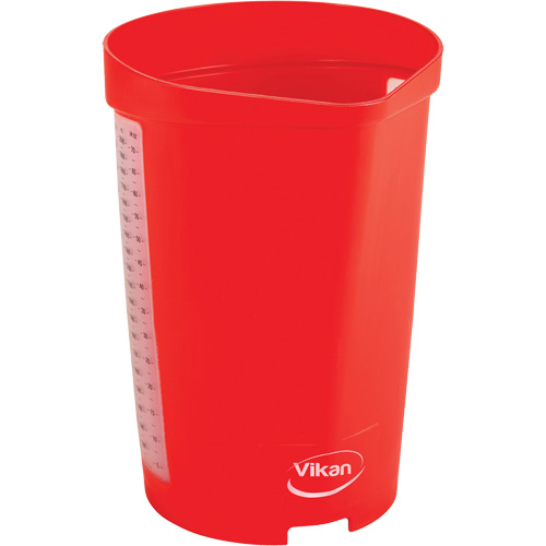 Measuring Jug, Plastic, Red, 65 oz. Seaboard Timber Mart