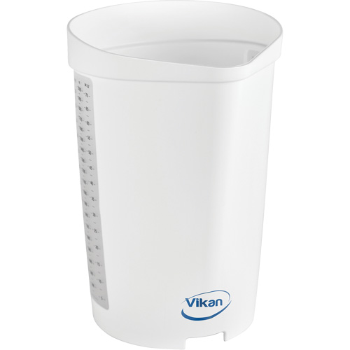 Cruche gradu&eacute;e, Plastique, Blanc, 65 oz Seaboard Timber Mart