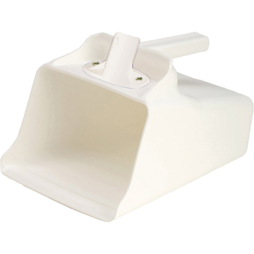 Mega Dipper Scoop, Plastic, White, 128 oz. Seaboard Timber Mart