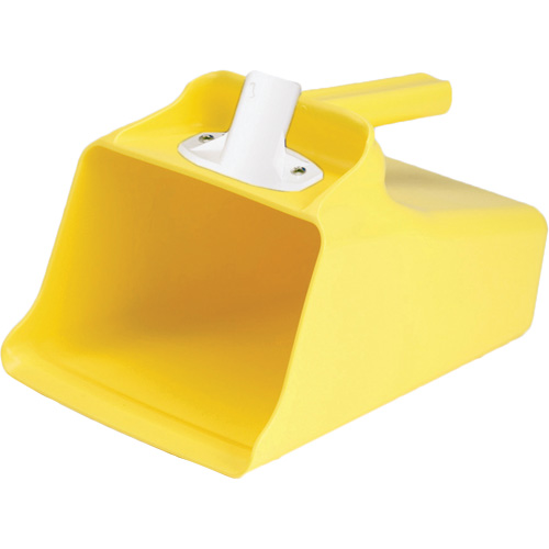 Mega Dipper Scoop, Plastic, Yellow, 128 oz. Seaboard Timber Mart