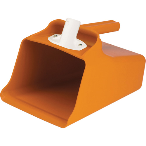 Mega Dipper Scoop, Plastic, Orange, 128 oz. Seaboard Timber Mart