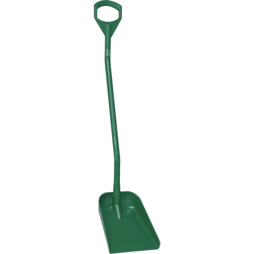 Ergonomic Small Blade Shovel, 50" Length, Plastic, Green Seaboard Timber Mart