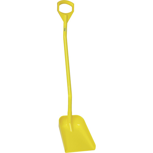 Ergonomic Small Blade Shovel, 50" Length, Plastic, Yellow Seaboard Timber Mart