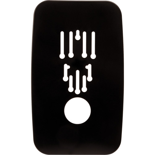 Plaque murale de rechange universelle pour distributeur de savon Seaboard Timber Mart