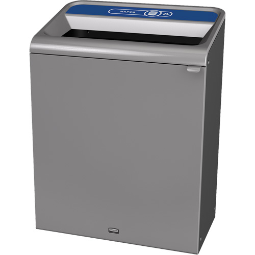 Conteneur pour d&eacute;chets de papier Configure, Vrac/Bord de rue/De bureau, Acier, 45 gal. US Seaboard Timber Mart