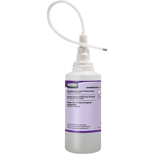 Recharge de savon mousse sans parfum ni colorant pour les mains OneShot, Mousse, 800 ml, Sans parfum Seaboard Timber Mart