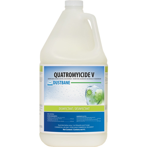 D&eacute;sinfectant, assainissant et d&eacute;sodorisant Quatromyicide V, 4 L, Cruche Seaboard Timber Mart