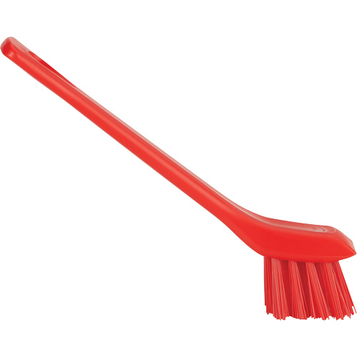 Brush with Scraping Edge, Stiff Bristles, 6" Long, Red Seaboard Timber Mart