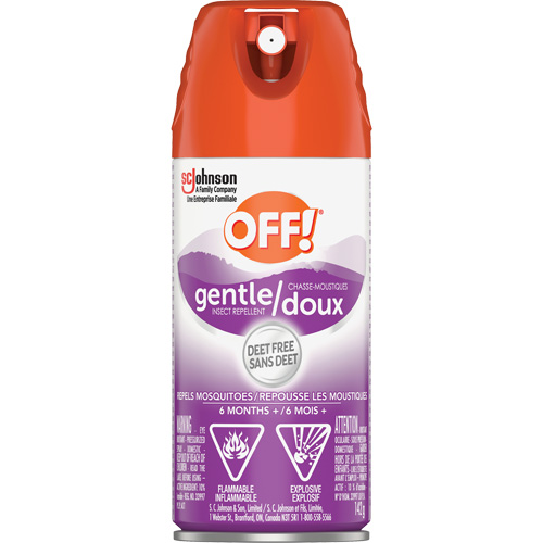 Off!&reg; Gentle Insect Repellent, DEET Free, Aerosol, 142 g Seaboard Timber Mart