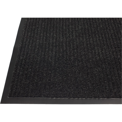 Tapis &agrave; nervures doubles, Essuie-pieds/grattoir, 4' x 6' x 1/4", Charbon Seaboard Timber Mart