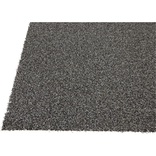 Tapis dint&eacute;rieur/ext&eacute;rieur Tundra, Latex/Polypropyl&egrave;ne, Grattoir Type, Motif Velours touffet&eacute;, 3-1/2' x 10', Gris Seaboard Timber Mart
