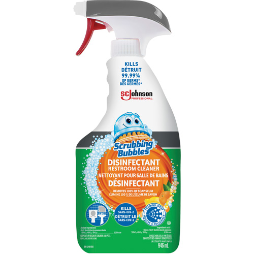 Nettoyant d&eacute;sinfectant pour toilette Scrubbing Bubbles, 32 oz, Bouteille &agrave; g&acirc;chette Seaboard Timber Mart