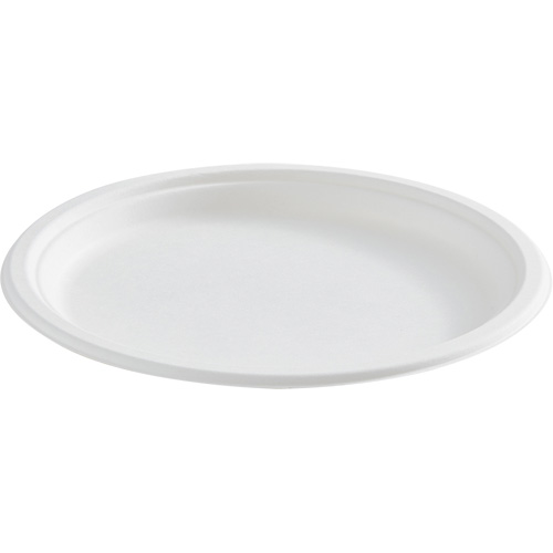 Assiette ronde en fibre compostable Seaboard Timber Mart