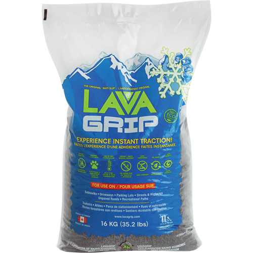 LavaGrip Traction-Aid, Container Size 35.3 lbs. (16 kg), Bag Seaboard Timber Mart