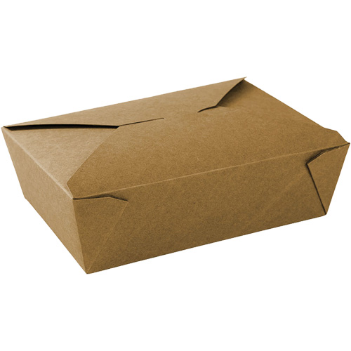 Kraft Take Out Food Containers, Corrugated, Rectangular Seaboard Timber Mart