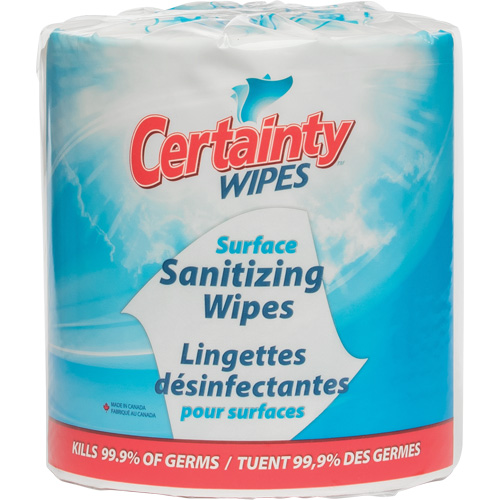 Lingettes d&eacute;sinfectantes pour surfaces, Pochette Seaboard Timber Mart