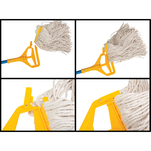 Poign&eacute;e avec agrafe, Fibre de verre/Plastique, Pointe Barri&egrave;re ouverte, 60" lo Seaboard Timber Mart