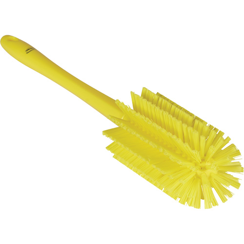 Brosse moyenne avec manche, Soies Ferme, Longueur de 17", Jaune Seaboard Timber Mart