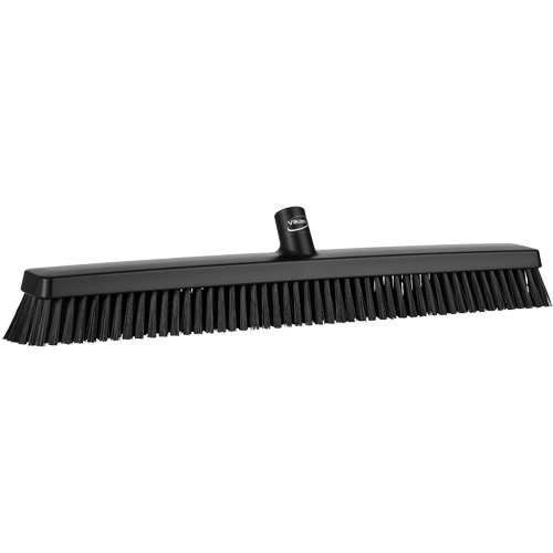 Balai-brosse robuste, Crins Fin/Ferme, 24", Noir Seaboard Timber Mart