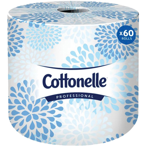 Papier hygi&eacute;nique professionnel Cottonelle, 2 Pli, 451 Feuilles/Rouleu, Blanc Seaboard Timber Mart