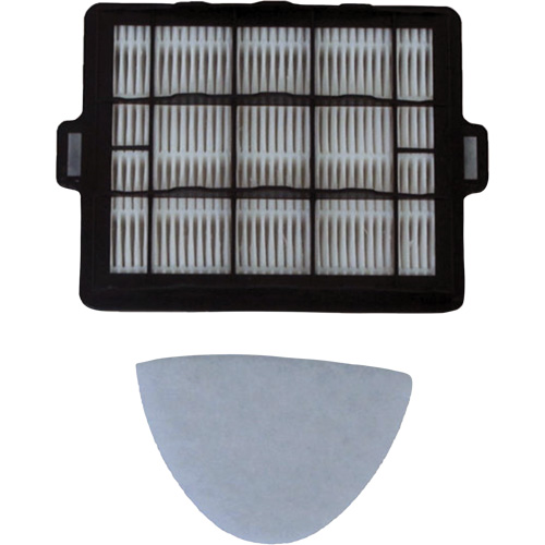 Ensemble de pr&eacute;filtre HEPA pour moteur et filtre d'&eacute;chappement en mousse pour aspirateur sac-&agrave;-dos Ergo et Ergo Pro Seaboard Timber Mart