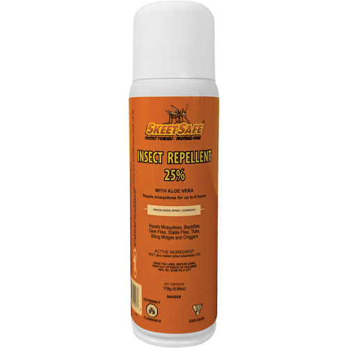 Insect Repellent, 25% DEET, Aerosol, 170 g Seaboard Timber Mart