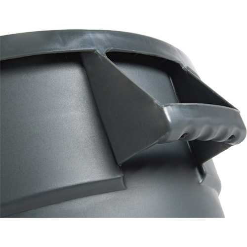 Garbage Bin, Polyethylene, 32 US gal. Seaboard Timber Mart