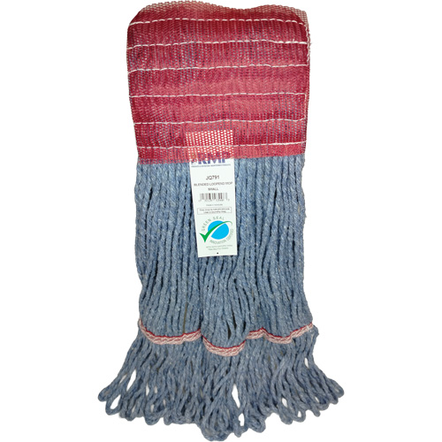 Wide-Band Mop Head, Antimicrobial/Floor Finishing/Specialty, Cotton/Rayon/Synthetic, Loop Style Seaboard Timber Mart