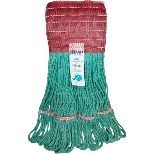 Wide-Band Mop Head, Antimicrobial/Floor Finishing/Specialty, Cotton/Rayon/Synthetic, Loop Style Seaboard Timber Mart