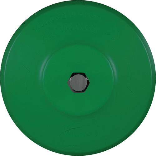 Brosse ronde HyDrive pour perceuse, Soies Tr&egrave;s ferme, Longueur de 3-1/10", Vert Seaboard Timber Mart